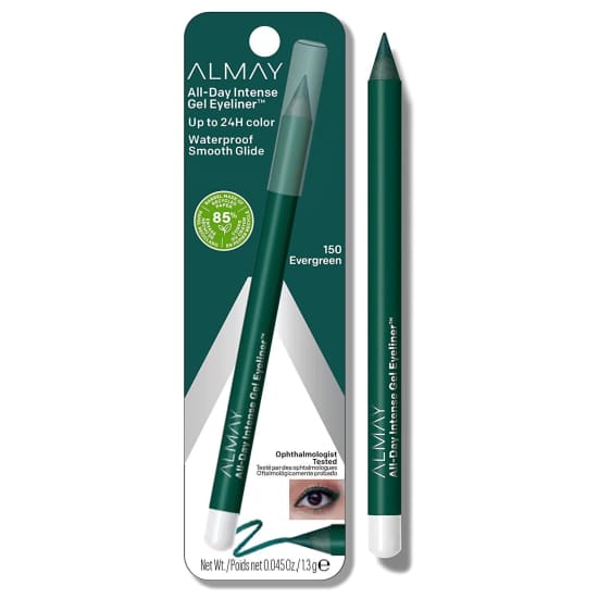 1 x ALMAY All Day Intense Gel Eyeliner EVERGREEN 150 Eye Liner NEW waterproof - Health & Beauty:Makeup:Eyes:Eyeliner