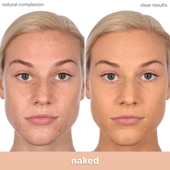 ALMAY Clear Complexion Foundation NAKED 300 salicylic acid acne treatment - Health & Beauty:Makeup:Face:Foundation