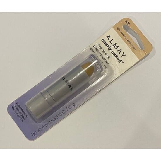 ALMAY Nearly Naked Cover Up Concealer Stick LIGHT MEDIUM 200 NEW - Health & Beauty:Makeup:Face:Concealer