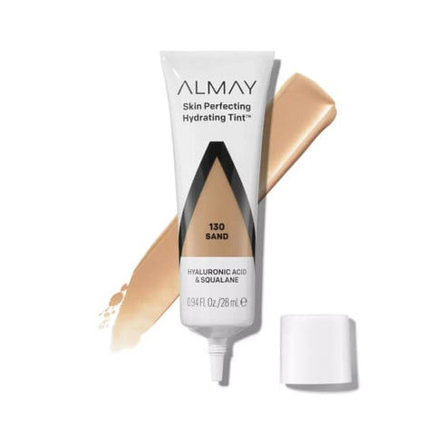 ALMAY Skin Perfecting Hydrating Tint SAND 130 28mL squalane hyaluronic acid - Health & Beauty:Skin Care:Moisturisers