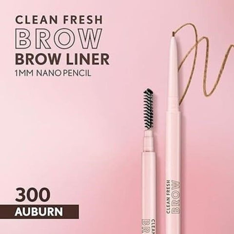 COVERGIRL Clean Fresh Brow Liner Pencil AUBURN 300 eyebrow eye squalane - Health & Beauty:Makeup:Eyes:Eyebrow Liner & Definition