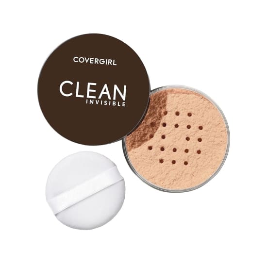 COVERGIRL Clean Invisible Loose Powder TRANSLUCENT LIGHT 110 talc fragrance free - Health & Beauty:Makeup:Face:Face Powder