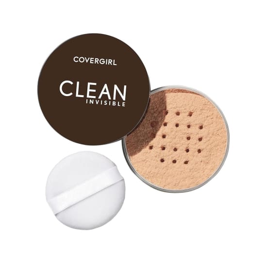 COVERGIRL Clean Invisible Loose Powder TRANSLUCENT MEDIUM 115 talc free - Health & Beauty:Makeup:Face:Face Powder