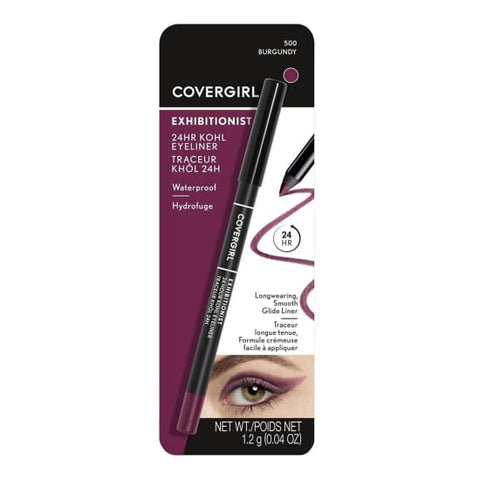 COVERGIRL Exhibitionist 24-Hour Kohl Eyeliner BURGUNDY 500 eye liner - Health & Beauty:Makeup:Eyes:Eyeliner