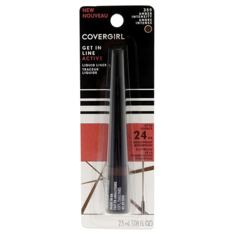 COVERGIRL Get In Line Active Liquid Eyeliner AMBER INTENSITY 355 eye liner - Health & Beauty:Makeup:Eyes:Eyeliner