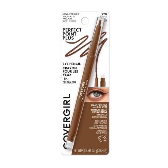 COVERGIRL Perfect Point Plus Eyeliner TOFFEE 228 eye liner brown - Health & Beauty:Makeup:Eyes:Eyeliner