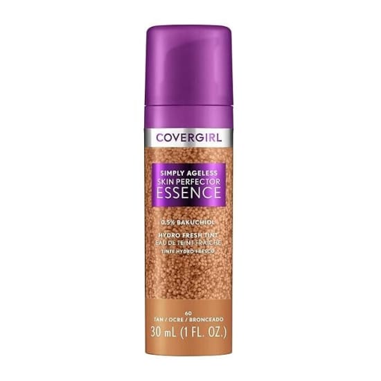 COVERGIRL Simply Ageless Skin Perfector Essence Foundation TAN 60 30mL - Health & Beauty:Makeup:Face:Foundation