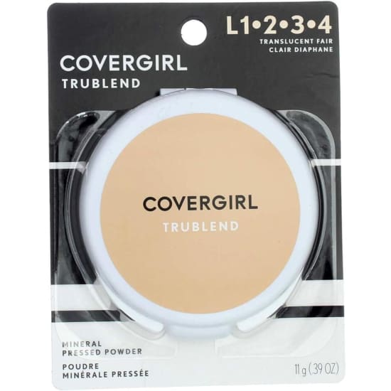 COVERGIRL Trublend Mineral Pressed Powder TRANSLUCENT FAIR - Health & Beauty:Makeup:Face:Face Powder