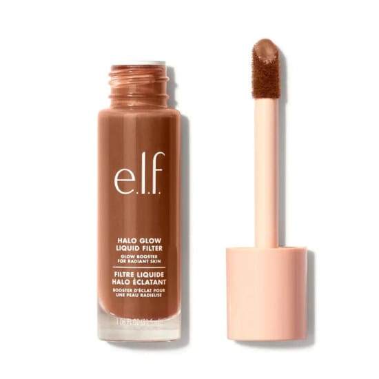 E.L.F Halo Glow Liquid Filter Booster DEEP RICH 7 Squalane Hyaluronic Acid - Health & Beauty:Makeup:Face:Bronzer Contour & Highlighter