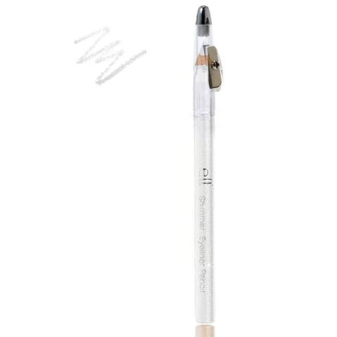 E.L.F Shimmer Eyeliner Pencil ICONIC IVORY 7601 elf eye liner white metallic - Health & Beauty:Makeup:Eyes:Eyeliner