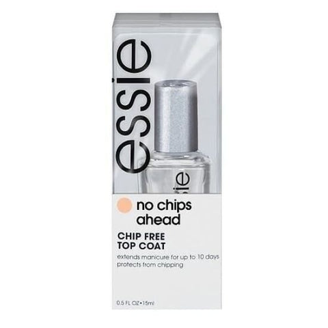 ESSIE No Chips Ahead Chip Free Top Coat 15mL topcoat nail polish - Health & Beauty:Nail Care Manicure & Pedicure:Nail Polish & Powders:Nail