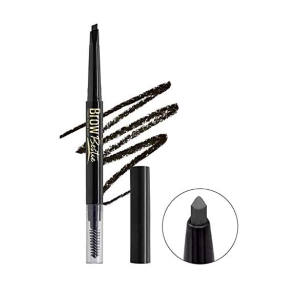 L.A GIRL Brow Bestie Triangle Tip Brow Pencil BLACK BROWN GBP378 eye eyebrow la - Health & Beauty:Makeup:Eyes:Eyebrow Liner & Definition