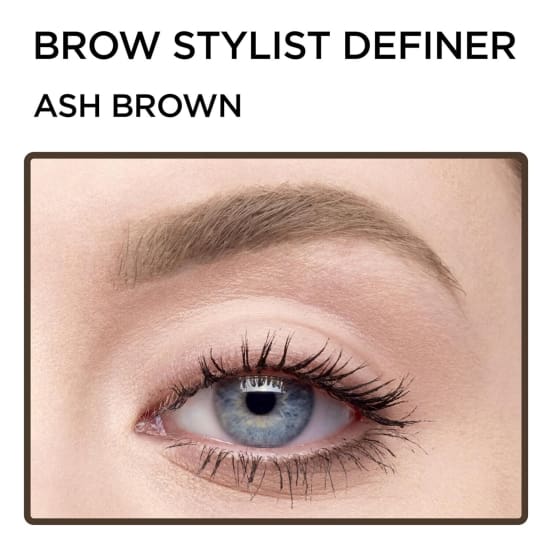 LOREAL Brow Stylist Ultra Fine Tip Brow Pencil ASH BROWN 387 waterproof - Health & Beauty:Makeup:Eyes:Eyebrow Liner & Definition