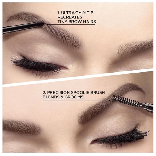 LOREAL Brow Stylist Ultra Fine Tip Brow Pencil ASH BROWN 387 waterproof - Health & Beauty:Makeup:Eyes:Eyebrow Liner & Definition