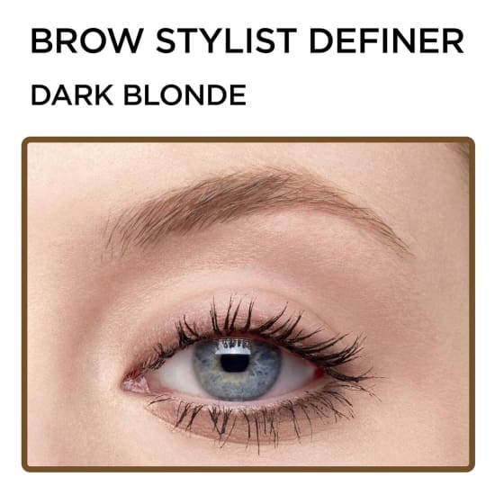 LOREAL Brow Stylist Ultra Fine Tip Brow Pencil BLONDE 388 spoolie waterproof - Health & Beauty:Makeup:Eyes:Eyebrow Liner & Definition