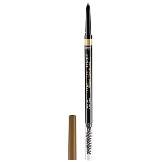 LOREAL Brow Stylist Ultra Fine Tip Brow Pencil BLONDE 388 spoolie waterproof - Health & Beauty:Makeup:Eyes:Eyebrow Liner & Definition