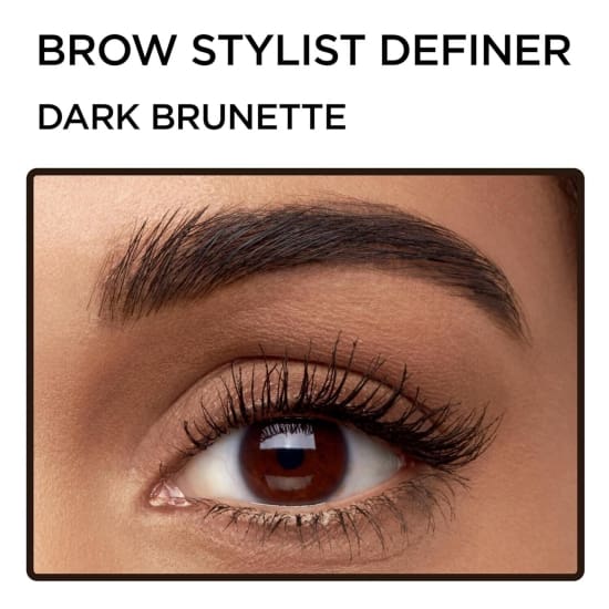 LOREAL Brow Stylist Ultra Fine Tip Brow Pencil DARK BRUNETTE 390 waterproof - Health & Beauty:Makeup:Eyes:Eyebrow Liner & Definition