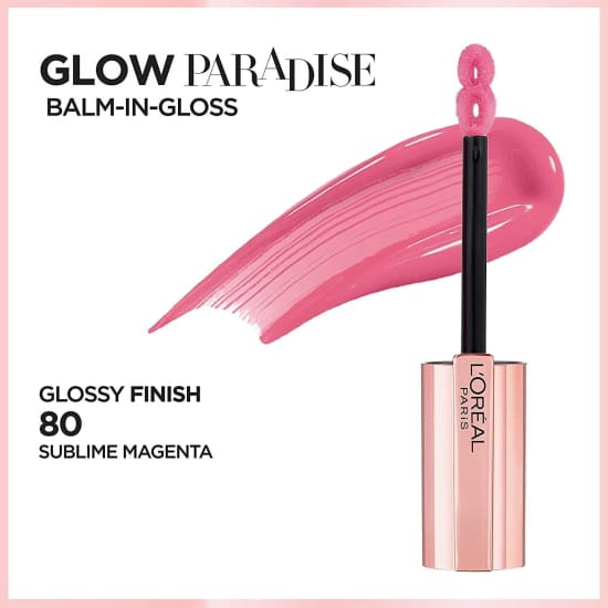 LOREAL Glow Paradise Hydrating Balm-in-Gloss CHOOSE COLOUR lip gloss lipgloss - Health & Beauty:Makeup:Lips:Lip Gloss