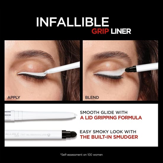 LOREAL Infallible GEL Mechanical Eyeliner POLAR WHITE 260 Eye Liner - Health & Beauty:Makeup:Eyes:Eyeliner