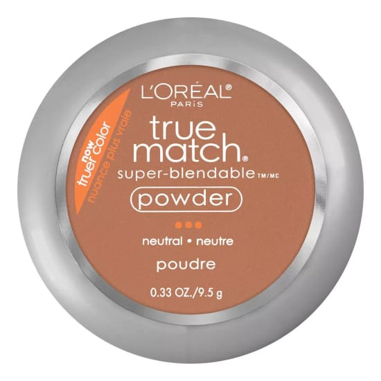 LOREAL True Match Super Blendable Pressed Powder CAPPUCCINO N8 - Health & Beauty:Makeup:Face:Face Powder