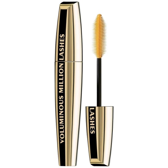 LOREAL Voluminous Million Lashes Mascara BLACKEST BLACK 635 - Health & Beauty:Makeup:Eyes:Mascara