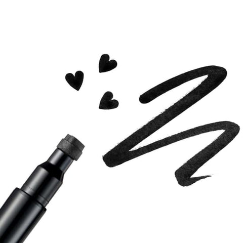 LOTTIE Liquid Stamp & Eyeliner Duo ULTRA BLACK / Heart Eye Liner - Health & Beauty:Makeup:Eyes:Eyeliner