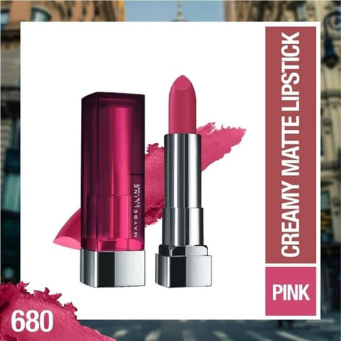 MAYBELLINE Colorsensational Lipstick MESMERIZING MAGNETA 680 creamy mattes - Health & Beauty:Makeup:Lips:Lipstick