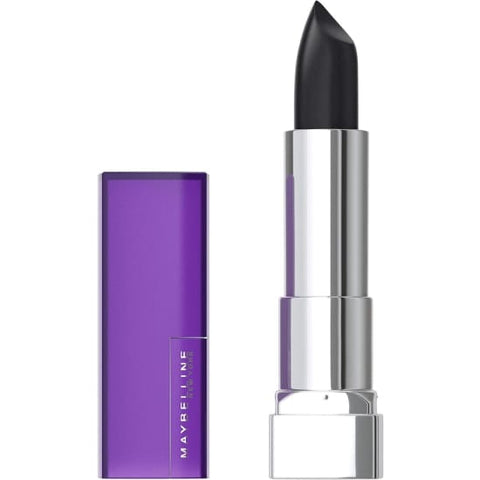 MAYBELLINE Colorsensational Lipstick PITCH BLACK 845 matte - Health & Beauty:Makeup:Lips:Lipstick