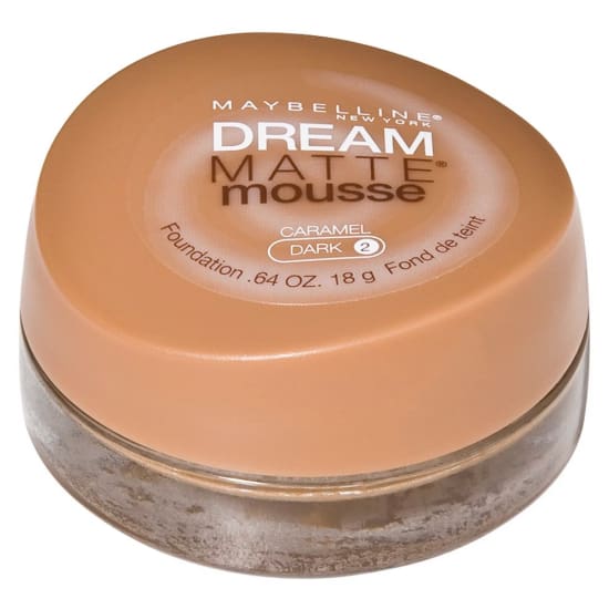 MAYBELLINE Dream Matte Mousse Foundation CARAMEL Dark 2 - Health & Beauty:Makeup:Face:Foundation