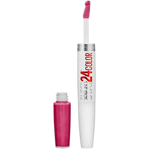 MAYBELLINE SuperStay 24HR 2-step Lipcolor RELIABLE RASPBERRY 010 liquid lipstick - Health & Beauty:Makeup:Lips:Lipstick