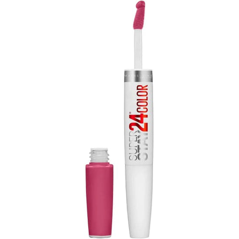 MAYBELLINE SuperStay 24HR 2-step STAY SCARLET 250 Lipcolor liquid lipstick - Health & Beauty:Makeup:Lips:Lipstick