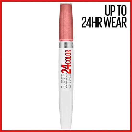 MAYBELLINE SuperStay 24HR 2-step TIMELESS TOFFEE 150 Lipcolor liquid lipstick - Health & Beauty:Makeup:Lips:Lipstick