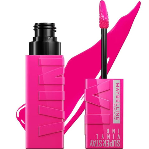 MAYBELLINE SuperStay Vinyl Ink Lipcolor STRIKING 150 pink liquid lipstick - Health & Beauty:Makeup:Lips:Lipstick