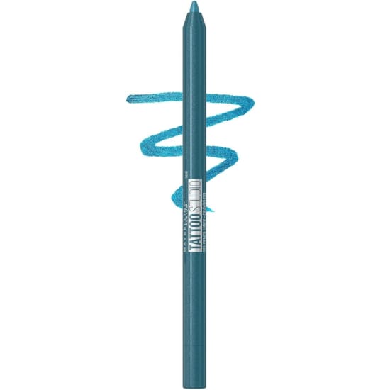 MAYBELLINE Tattoo Studio Eye Liner BLUE DISCO 814 eyeliner waterproof - Health & Beauty:Makeup:Eyes:Eyeliner