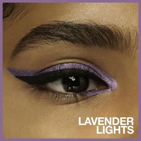 MAYBELLINE Tattoo Studio Eye Liner LAVENDER LIGHTS 812 eyeliner waterproof purpl - Health & Beauty:Makeup:Eyes:Eyeliner