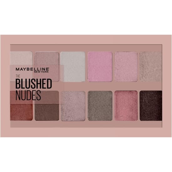 MAYBELLINE The Blushed Nudes Rose Gold Eyeshadow Palette eye shadow - Health & Beauty:Makeup:Eyes:Eye Shadow