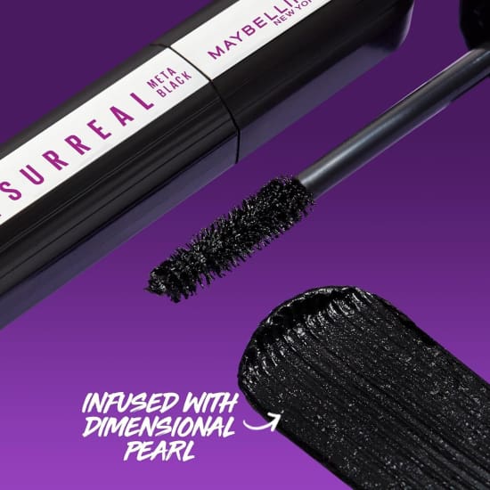 MAYBELLINE The Falsies Surreal Extensions Mascara META BLACK 165 washable - Health & Beauty:Makeup:Eyes:Mascara