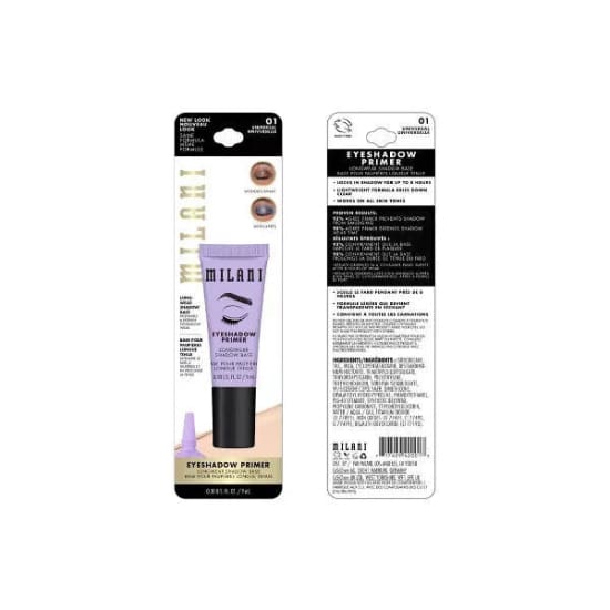 MILANI Eyeshadow Base Primer UNIVERSAL 01 Eye Shadow new - Health & Beauty:Makeup:Eyes:Eye Shadow Primer