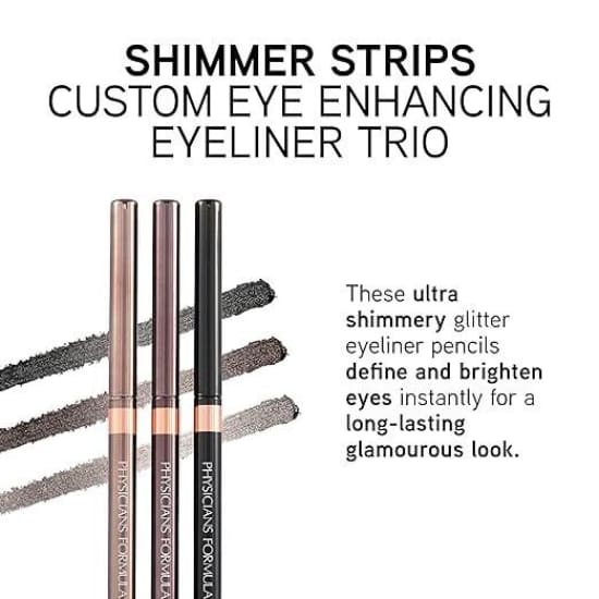 PHYSICIANS FORMULA Shimmer Strips Custom Eyeliner Trio NUDE 7568 eye liner - Health & Beauty:Makeup:Eyes:Eyeliner