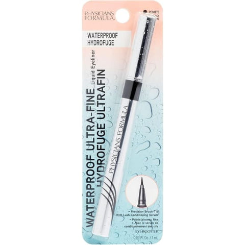 PHYSICIANS FORMULA Ultra Fine Liquid Eyeliner BLACKEST BLACK PF10970 eye liner - Health & Beauty:Makeup:Eyes:Eyeliner