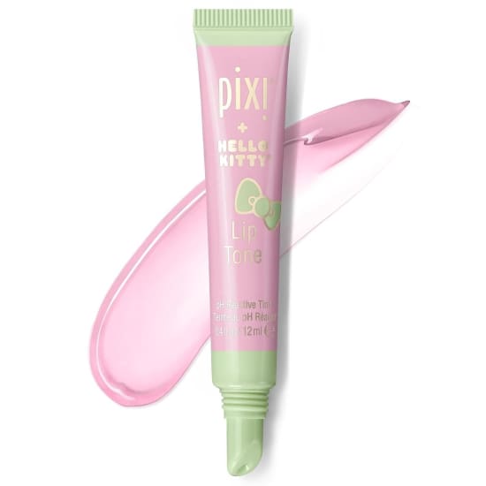 PIXI + Hello Kitty Lip Tone PH Reactive Tint Lip Gloss PRETTINESS lipgloss - Health & Beauty:Makeup:Lips:Lip Plumper