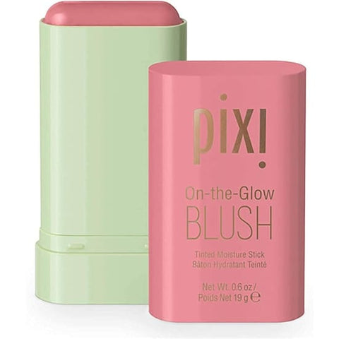 PIXI On The Glow Blush FLEUR 0336 tinted moisture stick lips cheeks pink - Health & Beauty:Makeup:Face:Blush