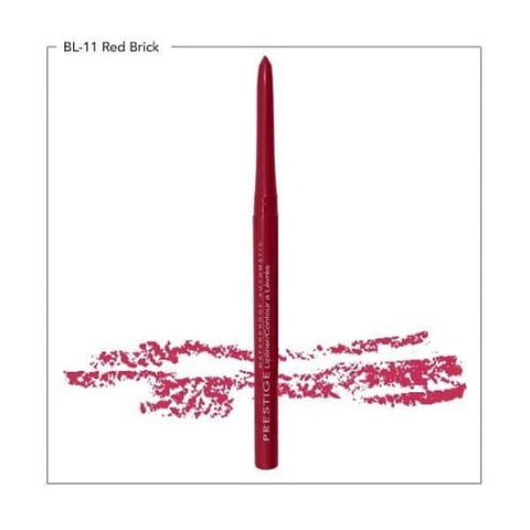 PRESTIGE COSMETICS Waterproof Automatic LipLiner RED BRICK BL11 lip liner - Health & Beauty:Makeup:Lips:Lip