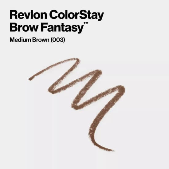 REVLON Colorstay Brow Fantasy Soft Powder Pencil MEDIUM BROWN 003 eye eyebrow - Health & Beauty:Makeup:Eyes:Eyebrow Liner & Definition