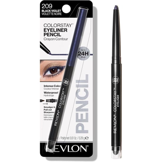 REVLON Colorstay Eyeliner BLACK VIOLET 209 eye liner Crayon retractable - Health & Beauty:Makeup:Eyes:Eyeliner