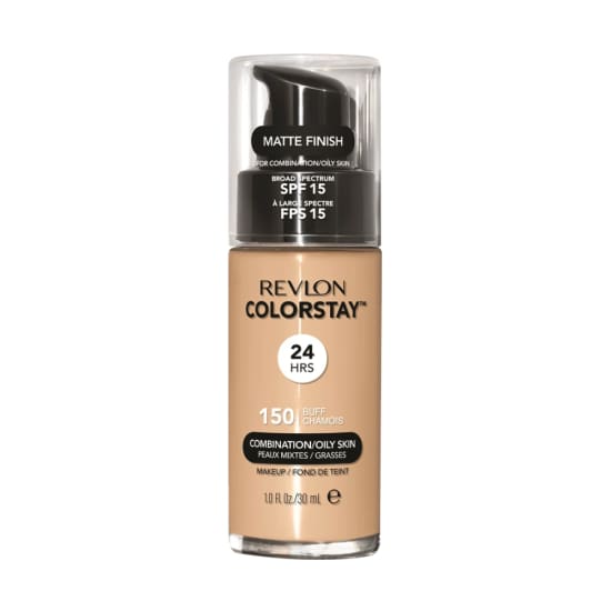 REVLON ColorStay Foundation BUFF 150 Combination Oily Skin 30mL Pump - Health & Beauty:Makeup:Face:Foundation