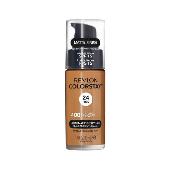 REVLON ColorStay Foundation CARAMEL 400 Combination Oily Skin 30mL Pump - Health & Beauty:Makeup:Face:Foundation