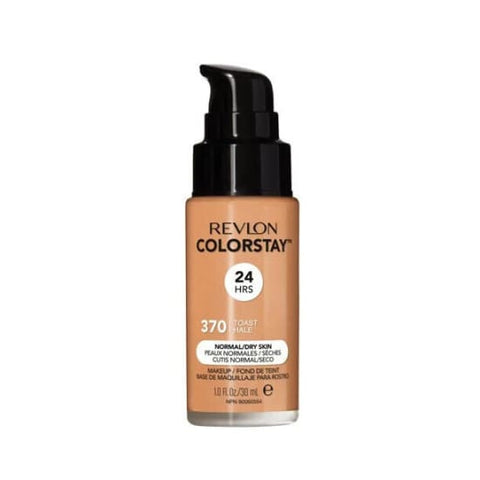 REVLON ColorStay Foundation TOAST 370 Normal Dry Skin 30mL Pump - Health & Beauty:Makeup:Face:Foundation