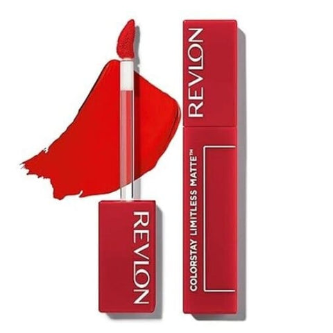 REVLON ColorStay Limitless Matte Liquid Lipcolor Lipstick TOP TALENT 010 red - Health & Beauty:Makeup:Lips:Lipstick