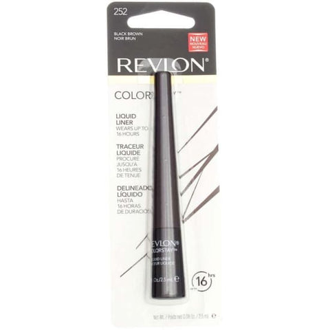 REVLON Colorstay Liquid Eyeliner BLACK BROWN 252 eye liner - Health & Beauty:Makeup:Eyes:Eyeliner